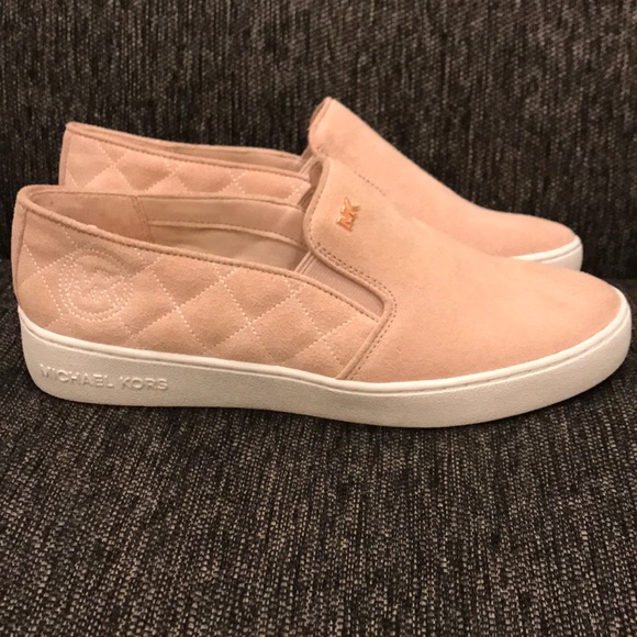 MICHAEL Michael Kors Shoes - Michael Kors Keaton Quilted Suede Sneakers, 6.5
